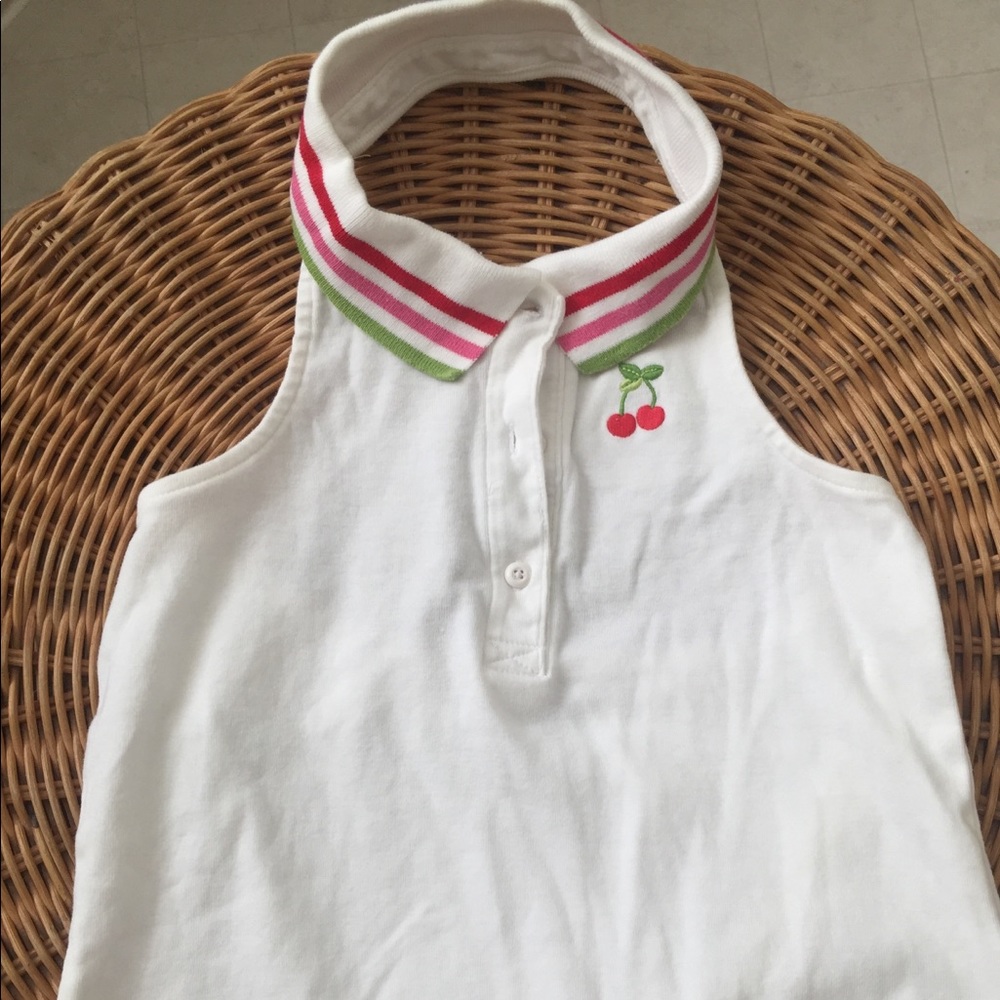 Gymboree cherry halter tank top